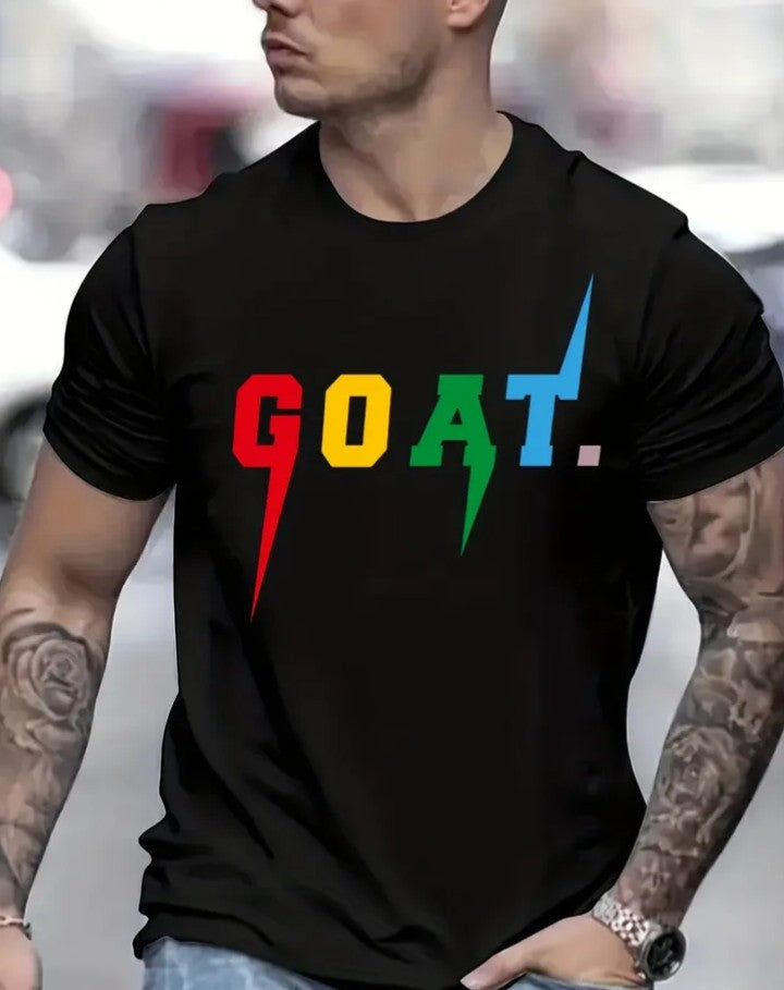 GOAT. T-Shirt (Black)